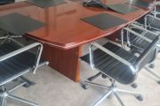executive boardroom table with 8