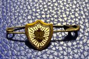Antique  Sacred Heart Brooch