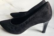 Gabor Prue Heel Shoes 31.380 suede leather insole black RRP 70 euro size UK 5.5  EU 38.5 new &amp; boxed