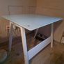 Glass desk table Image 3