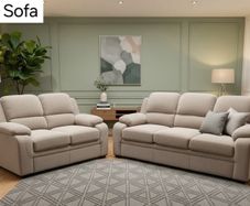 New 3+2 Tara Fabric Sofa Set