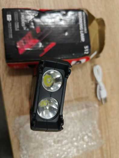 PowerLite: Mini Portable Power Bank with Built-In LED Flashlight for On-the-Go Charging & Emergency Lighting
