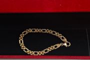 9ct yellow gold bracelet