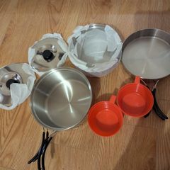 Regatta Compact Steel Camping Cook Set - Brand New & Unused