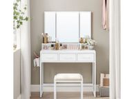 main image for ad Dressing table set with folding mirror