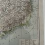 1898 Antique Map of Ireland - Framed Original Times Atlas Plate No. 23 Image 7