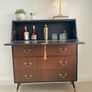 Vintage writing desk/drinks cabinet Image 3