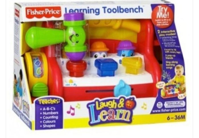 Laugh & Learn Educational Toolbench Fisher Price (196)