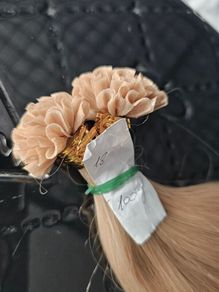 Hair extensions blond 100g