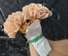 Hair extensions blond 100g