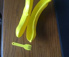Banana storage container