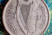 Ireland 1937 Silver Florin Scarce Key Date Low Mintage coin