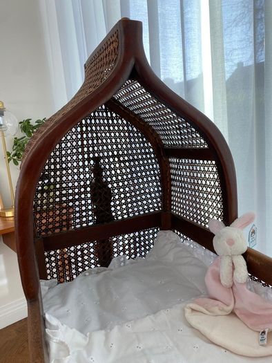 Rattan Crib