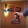 Black+Decker 18V Cordless Impact Drill BDCHD18KB-QW (2 Batteries) Image 4
