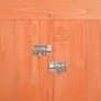 Garden Storage Shed 71x60x213 cm Wood Image 2