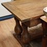 Solid Oak Refectory Dining Table Image 4