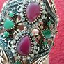 Antique Turkish real stone bracelet Image 8