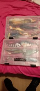 2 boxes of savage gear mixed lures