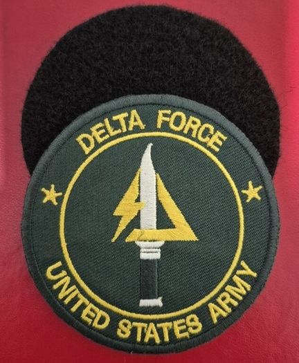 Delta force, embroidered badge