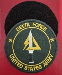 Delta force, embroidered badge
