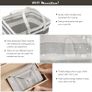 NEW SALE | 80L Freestanding Laundry Basket with Extended Handle, Collapsible Waterproof Large Image 4