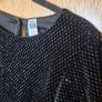 Black and silver occasion wear outfit/onsie Image 4