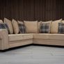 Verona Beige 3+2 or 3+1+1 Scatter Back Cushions Sofa Set Image 8