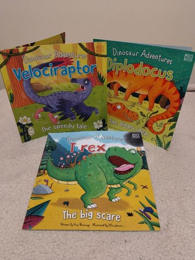 Dinosaur Adventures Story Books