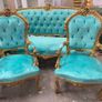 New gold and new material salon set 5 pieces Image 4