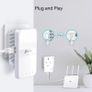 (4k) Tp-link Tl-wpa7617 Kit Av1000 Powerline Adapter 1200mbps Wifi Extender / New Image 4
