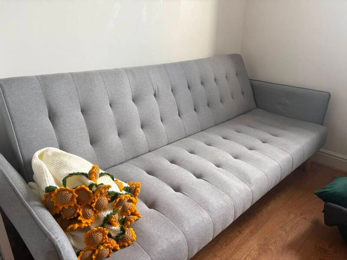 Rebekah 3 seated upholstered sofa bed