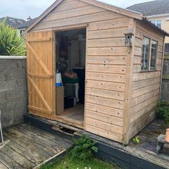 Garden Shed 8ft wide 6ft long. Needs to be dismantled and taken away.