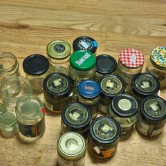 jam jars, free to a good home