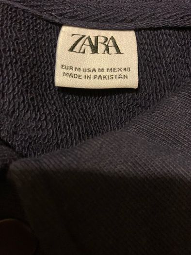 New, Fleece Type Man's Top . M.  Long Body. (Zara)
