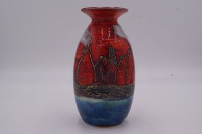 Anita Harris Art Pottery Vase Hand Painted Signed