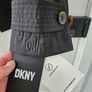 Brand New Black DKNY Short Trench Coat Image 9