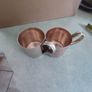 SET OF 2 Vintage 12oz. Aluminum Smirnoff Mule Mug Cup Made In Hong Kong Image 10