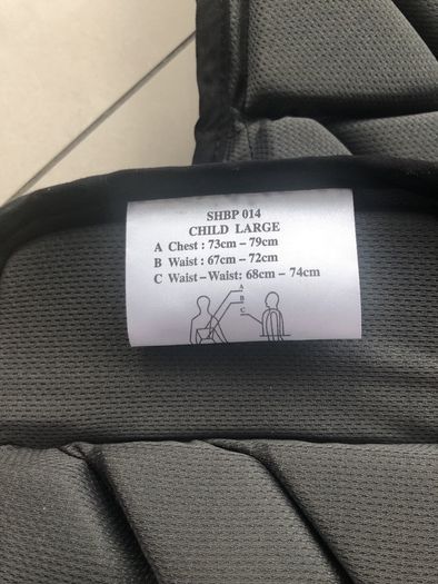 Horse riding back protector