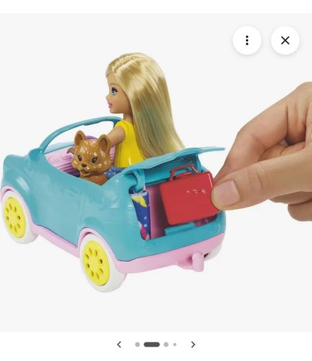 arbie Club Chelsea Camper Playset - Vehicle, Doll, Puppy & 10 Accessories