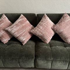 Velvet Cushions x 4
