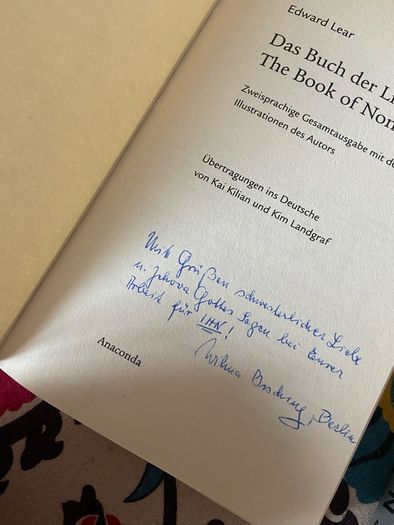 Book of Nonsense and Limericks (also in German)