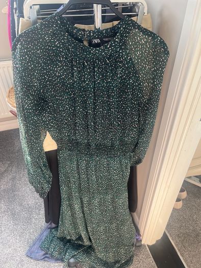 Zara Midi Dress fully lined worn once - Size M / Size 10/12