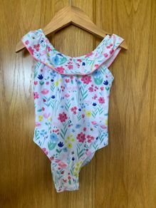 Girl's Floral Print Swimsuit 2/3 yr