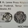 1593 Germany Ternar Brandenburg-prussia silver Coin MAX WORLD. Image 4
