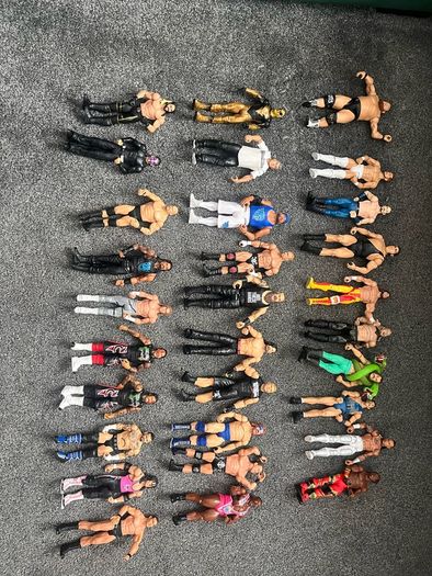 wwe wrestler figures x 70