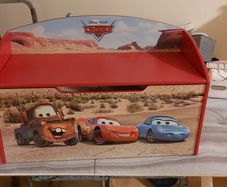 Lightning McQueen Toy Box