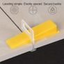 Professional Tile Leveling System Clips and Wedges 501pcs set Image 10