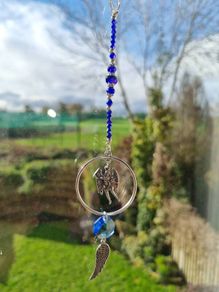 ArchAngel Michael Suncatcher Hand Crafted Freepost