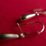 Vintage 9ct Gold 375 Drop Earrings 0,56g Image 7
