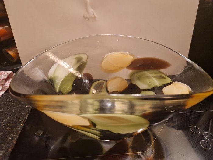 Glass Fruit Bowl
